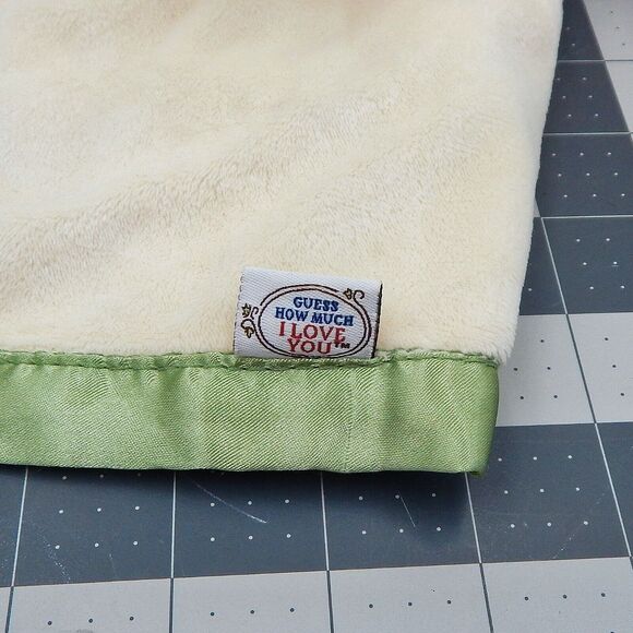 Guess How Much I Love You Bunny Rabbit Baby Lovey Green 13 Inch Kids Preferred - Picture 4 of 8